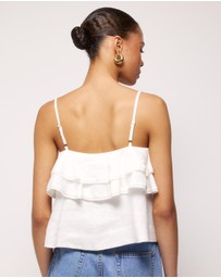 AERE - Ruby Linen Top