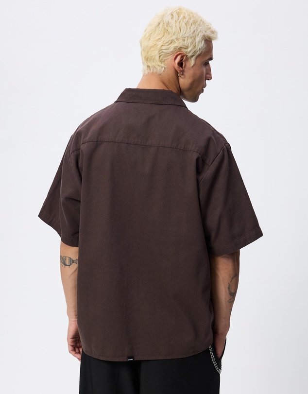 Thrills - Seen & Heard Cropped Short Sleeve Work Shirt