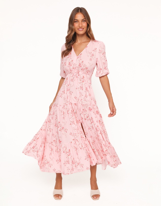 Petal & Pup - Kelda Dress - Rose Pink Floral