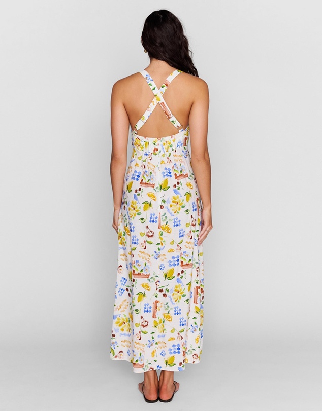 MINKPINK - Riviera Cross Back Midi Dress