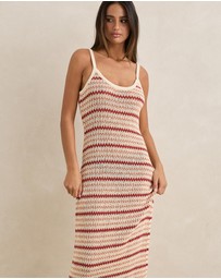 Rhythm - Tami Stripe Knit Maxi Dress