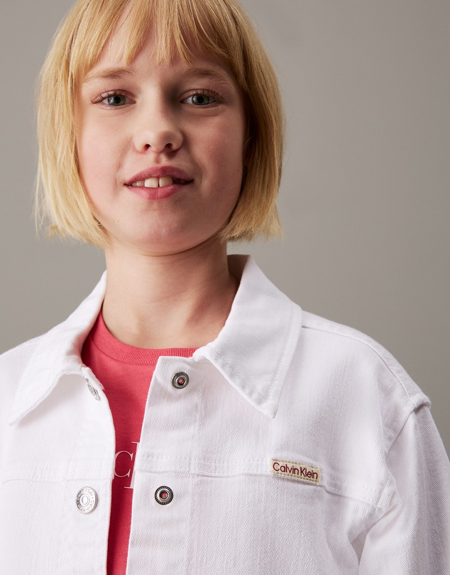Calvin Klein Jeans - Girls Slim Denim Trucker Jacket