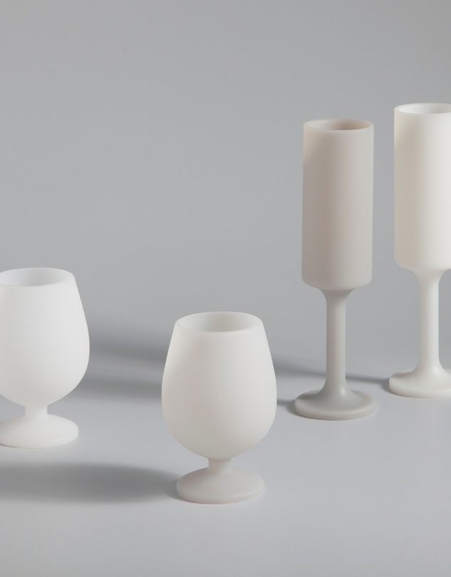 porter green - seff | silicone unbreakable champagne flutes