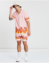 B.Cools - Holiday Camp-Collar Shirt
