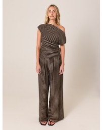 Fate + Becker - Everlyn Metallic Jersey Pant