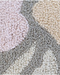 Bambury - Lulu Square Cushion Taupe