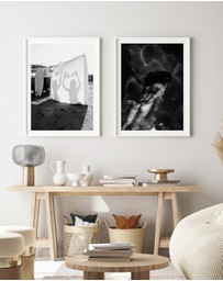 Olive et Oriel - Born Free by Mario Stefanelli Art Print