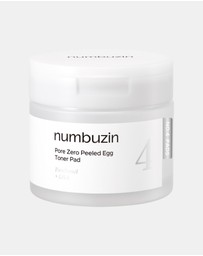NUMBUZIN - No.4 Pore Zero Peeled Egg Toner Pad