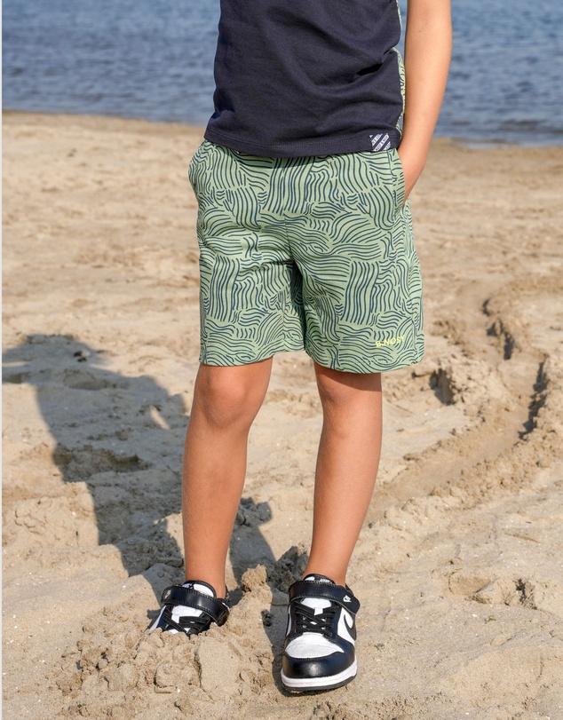 B.Nosy - Paul Organic AOP Shorts - Kids-Teens