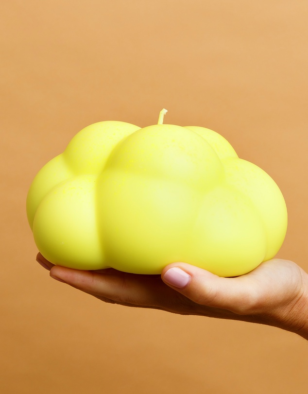 XRJ Celebrations - Cumulus Neon Yellow Candle