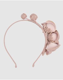 Max Alexander - Leather Flowers Headband