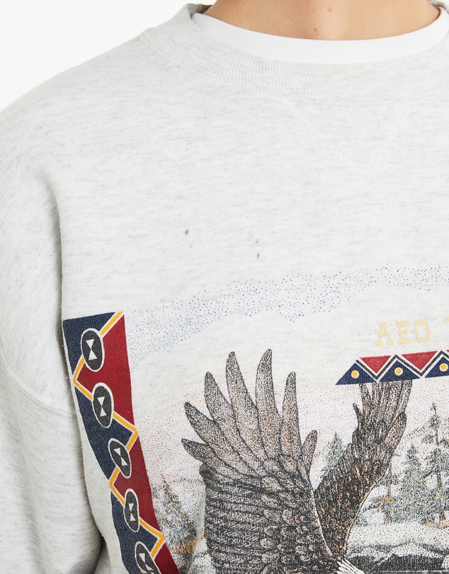 Vintage by The Real Deal - Pre Loved - 90s Alaska Bald Eagle Wildlife Sweatshirt