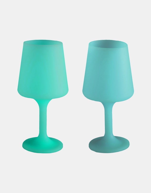 porter green - swepp | silicone unbreakable wine glasses