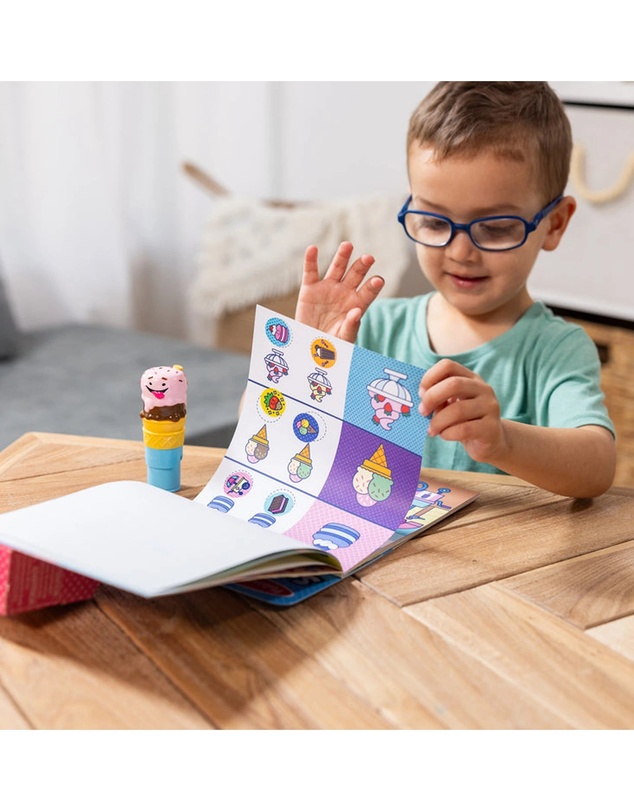 Melissa and Doug - Sticker WOW! Activity Pad Set Ice Cream