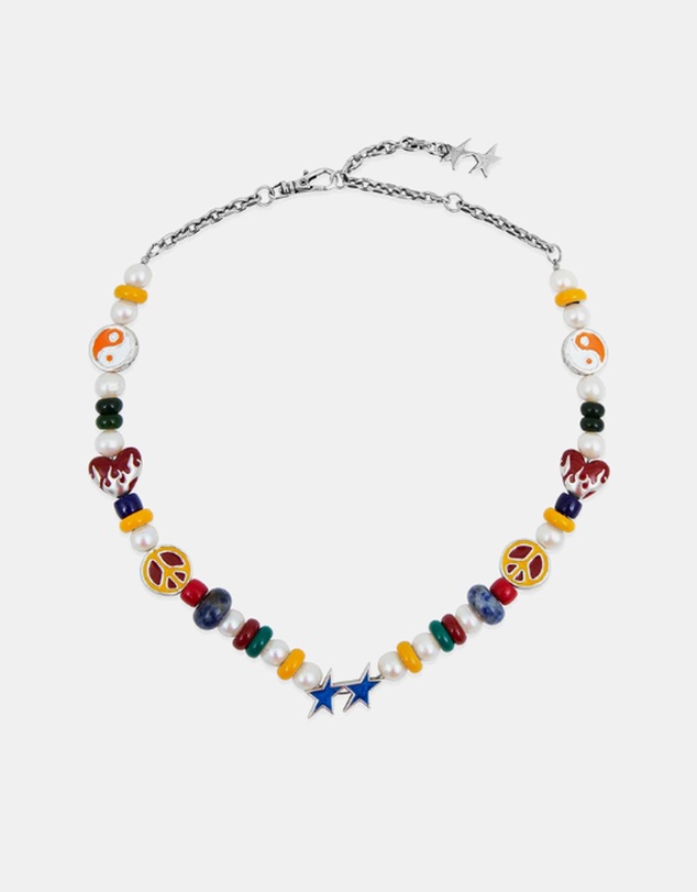 TwoJeys - Yin Yang Flame Necklace