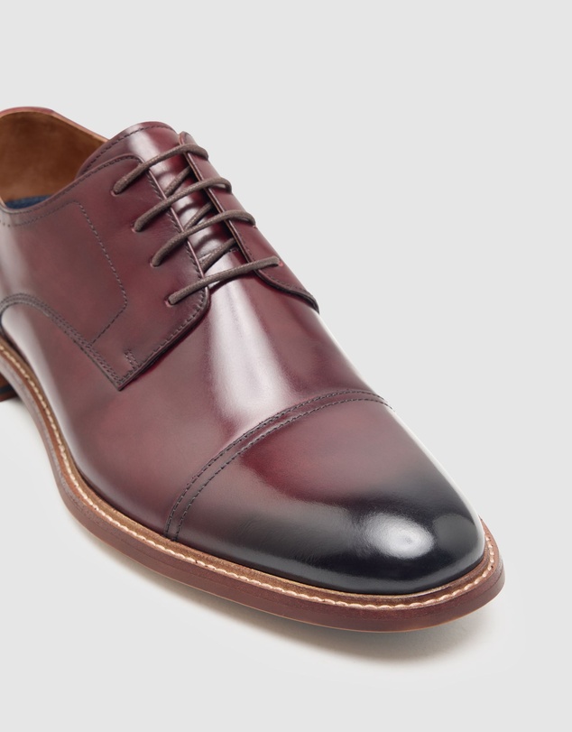 Oxford - Hudson Toe Cap Derby Shoe