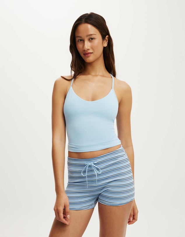 Cotton On Body Active - Ultra Smooth Tie Front Micro Short