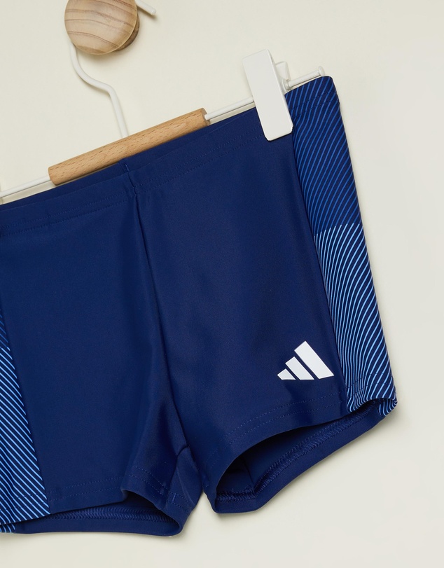 adidas Swim - Colorblock 3-Stripes Swim Boxers - Kids-Teens