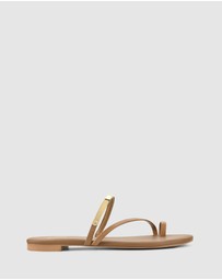 Siren - Miles Strappy Flat Sandals