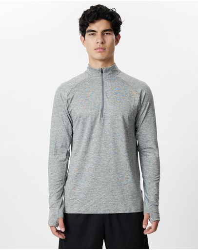 Smoke Grey, Heather & Reflective Silver
