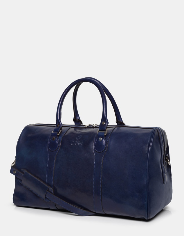 Republic of Florence - The Beltrami Blue Weekender Bag