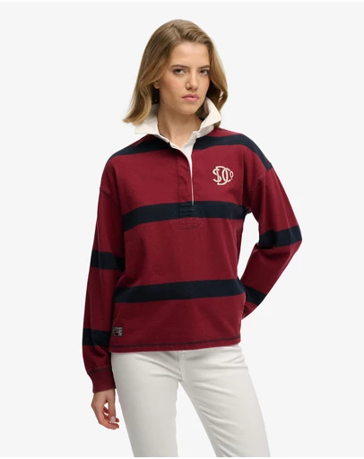 Superdry - Heritage Stripe Rugby Top