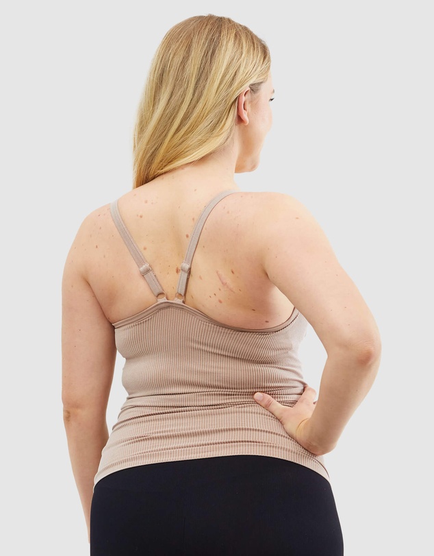 Cake Maternity - Marshmallow Maternity and Nursing Tank Top
