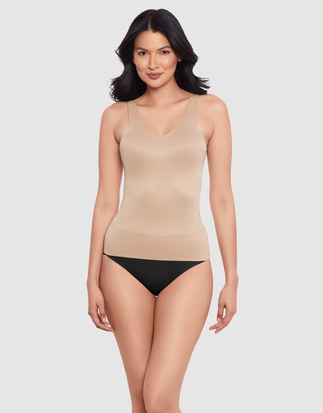 Miraclesuit Shapewear - Back Wrap Padded Cup Smoothing Posture Support Camisole
