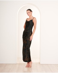 Pilgrim - Elicia Cowl Neck Maxi Dress