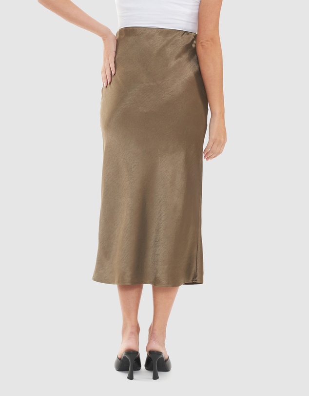 Ripe Maternity - Lexie Satin Skirt