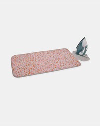 Joseph Joseph - Swift™ Folding Ironing Mat with Silicone Iron Rest (90 x 47 cm) - Peach Blossom