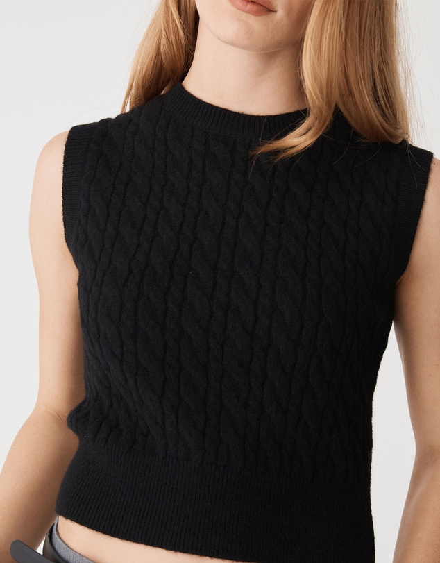 Forcast - Frankie Sleeveless Cable Knit