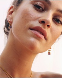 Carou - February Birthstone Earrings ~ Amethyst