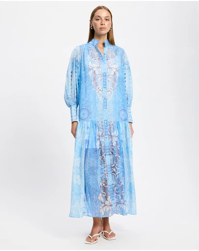 Mossée - Zinnia Sheer Maxi Dress