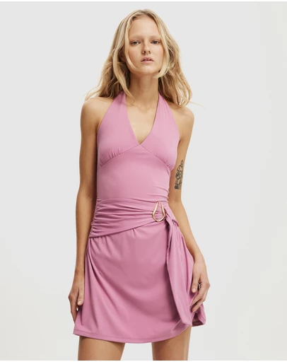 Cotton On - Hold Me Halter Mini Dress
