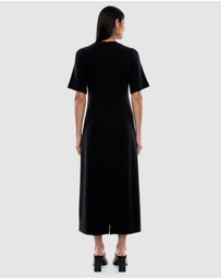 ENA PELLY - Sarah Short Sleeve Midi Dress