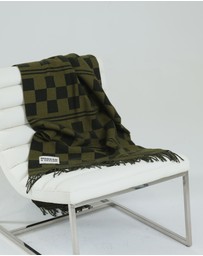 Morgan & Taylor - Haven Throw Blanket in Green