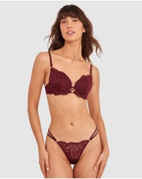 Bras N Things - Daisy Lightly Lined Bra - Berry