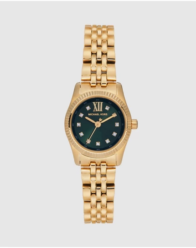 Michael Kors - Lexington Gold Tone Analogue Watch