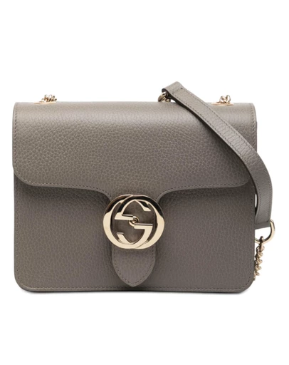 Pre-Loved by Azura Reborn - Pre-Loved Small Dollar Calfskin Interlocking G Crossbody