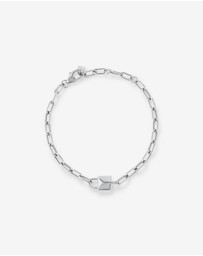 Michael Hill - Signature Lock Bracelet in Sterling Silver