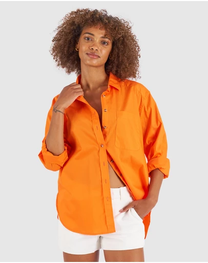 CAMIXA - Poppy Oversize Cotton Shirt