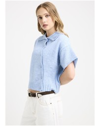 Subtitled - Sofia Asymm Knit Cardi