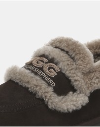 EVERAU - Australian Shepherd Ugg Rilee Loafer Cow Suede Upper House Shoes
