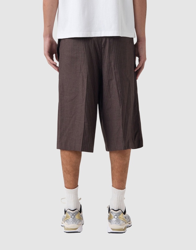 Zanerobe - Pinstripe Mega Short Choc Stripe