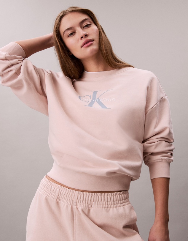 Calvin Klein Jeans - Monologo French Terry Relaxed Sweatshirt
