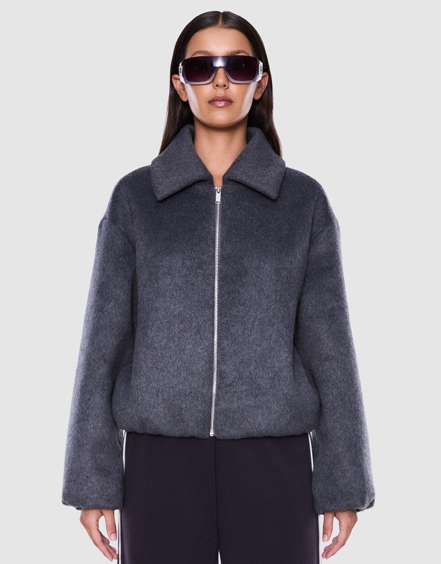 ENA PELLY - Maeve Wool Blend Bomber Jacket
