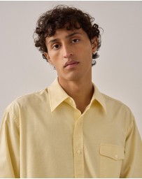 Charlton  - Butter Japanese Cotton Shirt