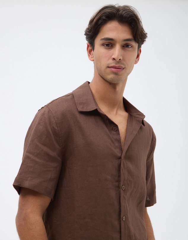AERE - Euro Resort Linen SS Shirt