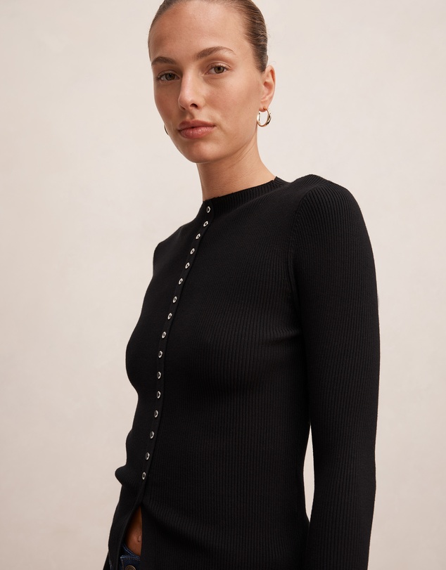 Forever New - Francis Button Detail Top